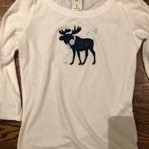 Abercrombie kids girls t-shirt size large